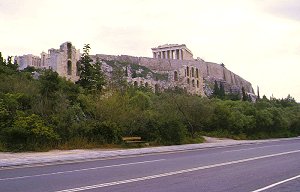 Akropolis - Parkplatz