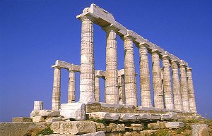 Poseidontempel am Kap Sunion (Sounion, Sunio)