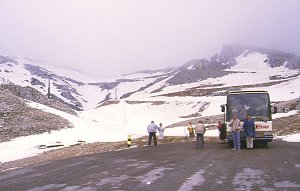 Skigebiet im Parnass-Gebirge