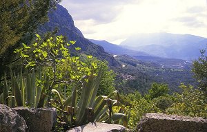 Parnass-Gebirge bei Delphi