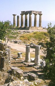 Alt-Korinth - Apollon-Tempel