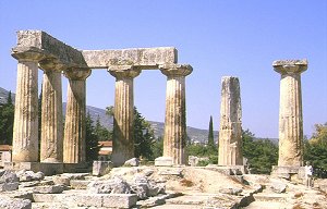 Alt-Korinth - Apollon-Tempel