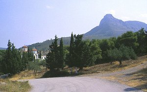 Kloster nördlich Lutraki