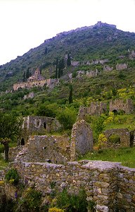 Mistra Ruinenstadt - Pantanassakloster - Festung