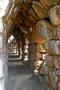 Kasematten der Burg Tiryns